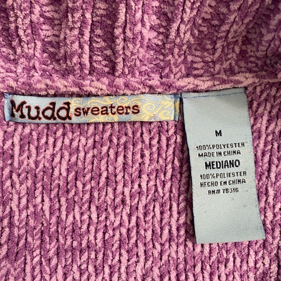 Mudd Sweaters Cable Knit Cropped Cardigan Vintage so soft women’s size M - Picture 7 of 10